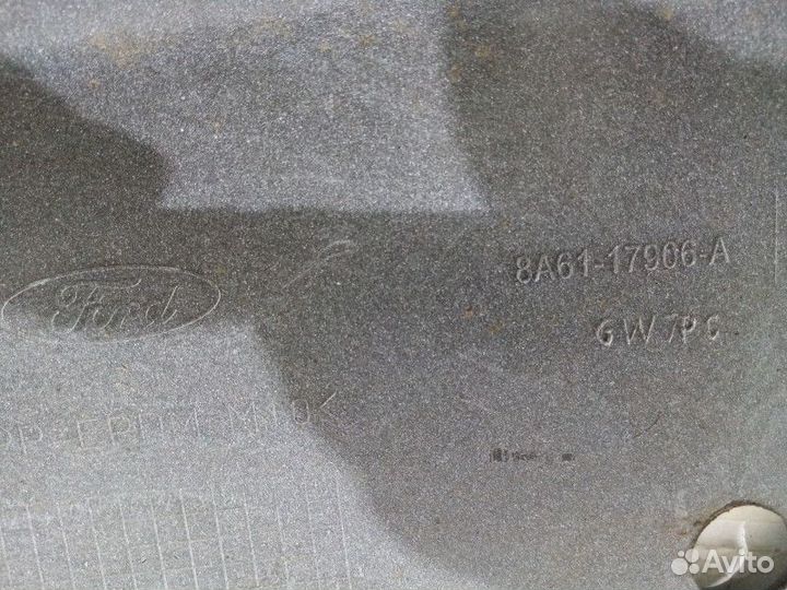 Бампер задний Ford Fiesta 6