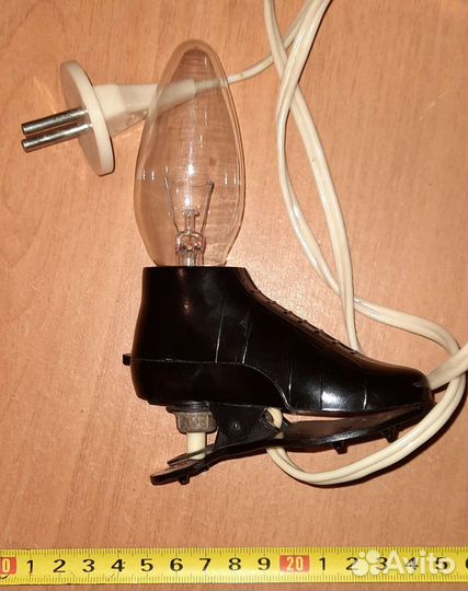 Светильник-прищепка Ботинок, Бутса