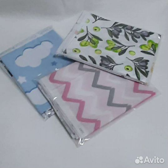 Слюнявчики косынкой