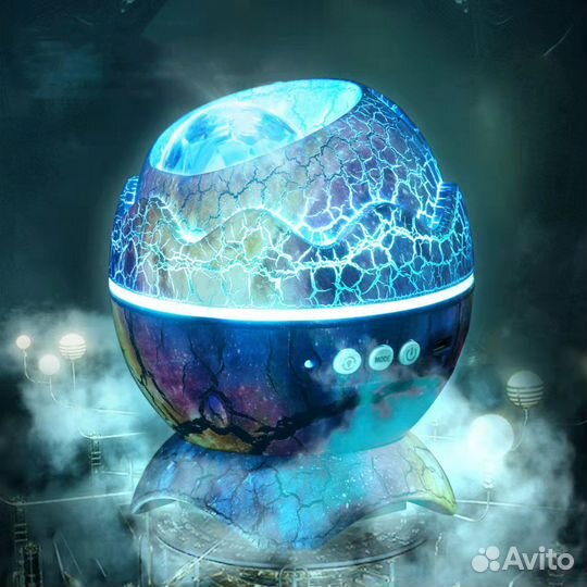 Детский музыкальный ночник-проектор звездного неба