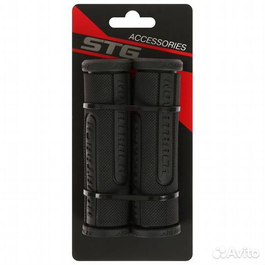 Грипсы 110 мм, Novatrack, цвет чёрный