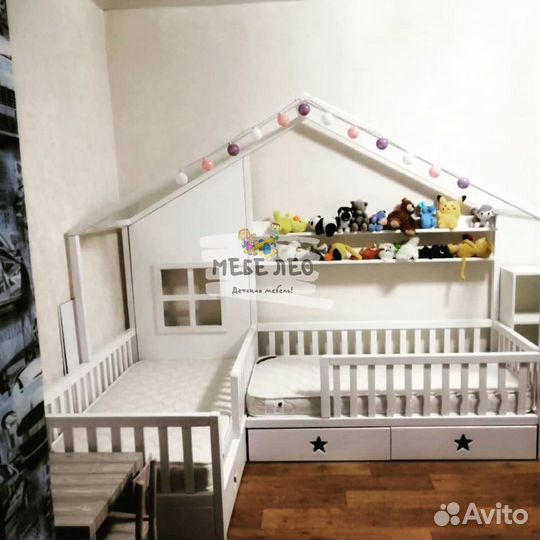 Кровать домик