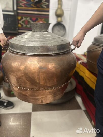 Старинные медные казаны, Дагестан. Антиквариат
