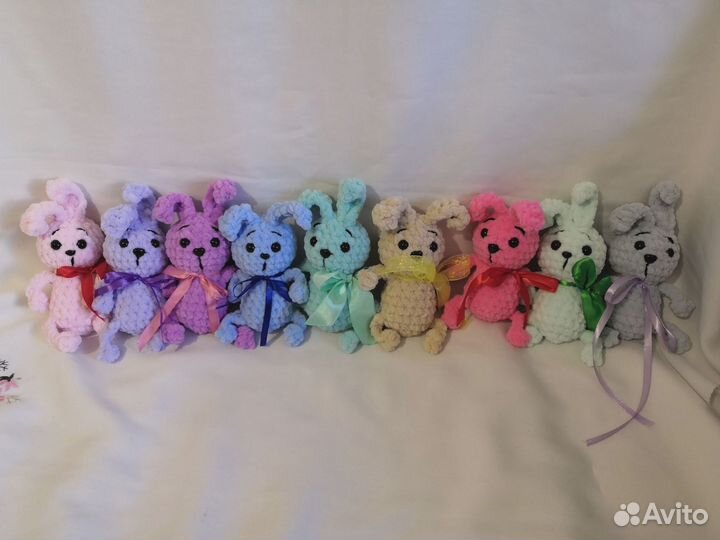 Вязаные игрушки ручной работы