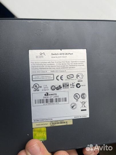 Коммутатор 3COM Switch 4210 26-port