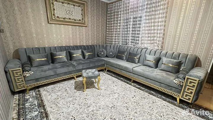 Угловой диван «Версаче»