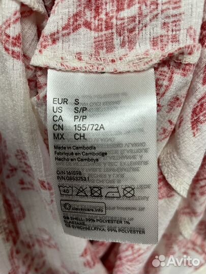 H&M Комбинезон-шорты с завязками сверху S