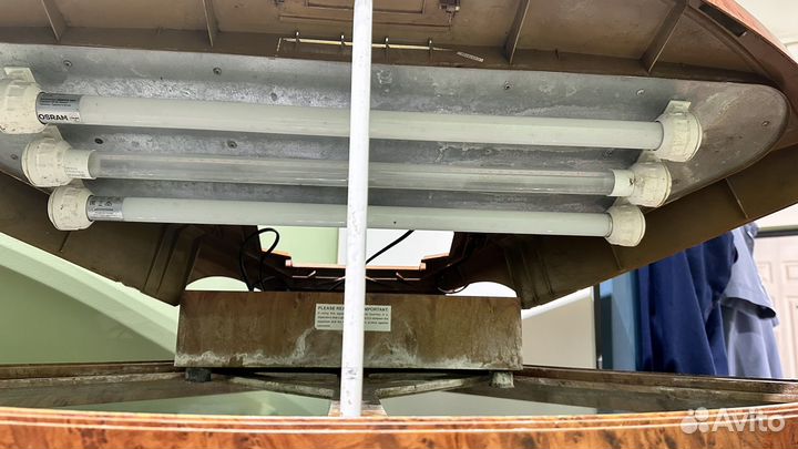 Аквариум с фильтром и светом