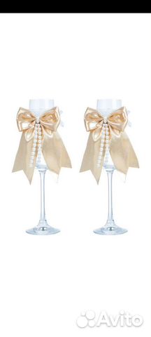 Украшение на бокалы