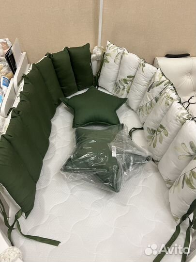 Бортики в детскую кроватку