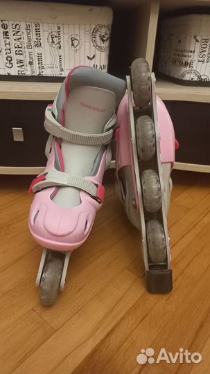 Ролики раздвежные 34-37 размер для девочки