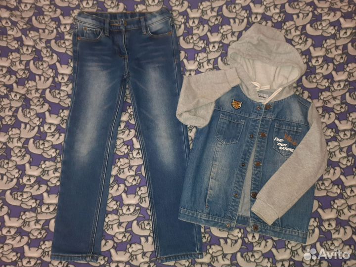 Куртка и джинсы