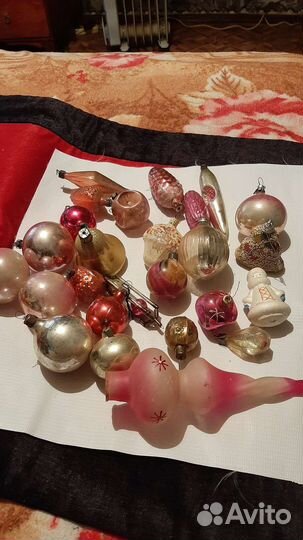 Елочные игрушки СССР