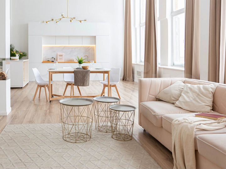 2-к. апартаменты, 56,5 м², 7/20 эт.