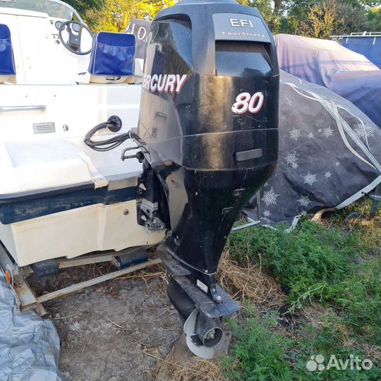 Neptun-500/mercury 80 4такт+прицеп