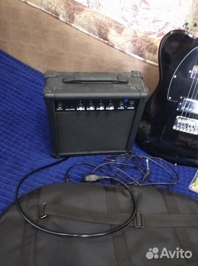 Электро гитара с комбиком