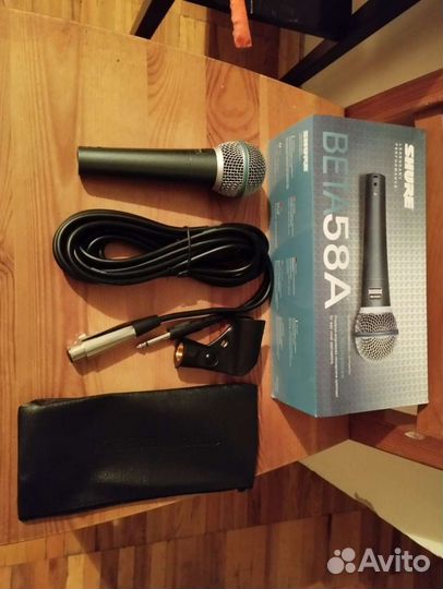 Вокальный микрофон shure