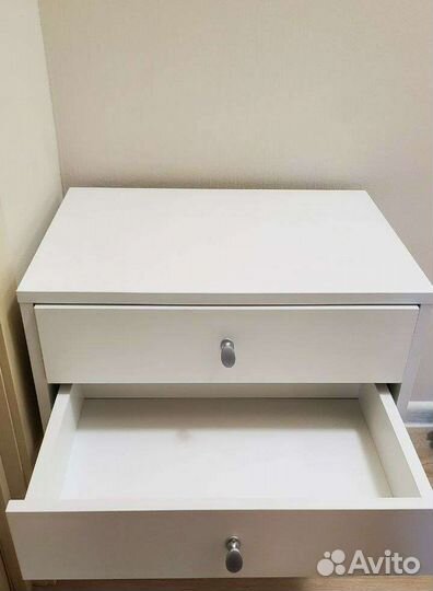 Прикроватная тумба белая новая