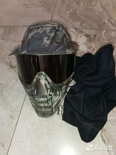 Шлем для пейнтбола