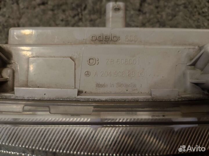 Фара противотуманная Mercedes benz оригинал