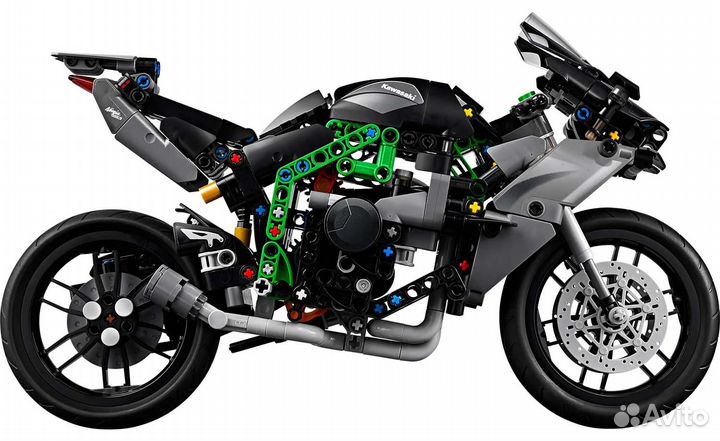 Новый Lego Technic 42170 Kawasaki Ninja H2R