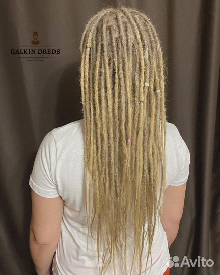 Де дреды, афро косы, натуральные дреды