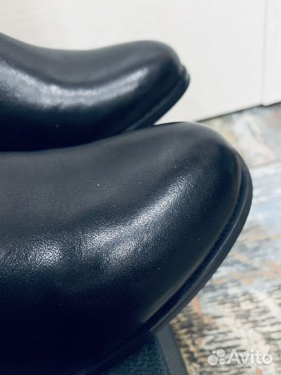 Сапоги кожаные женские р - 37.5. Сапоги зимние