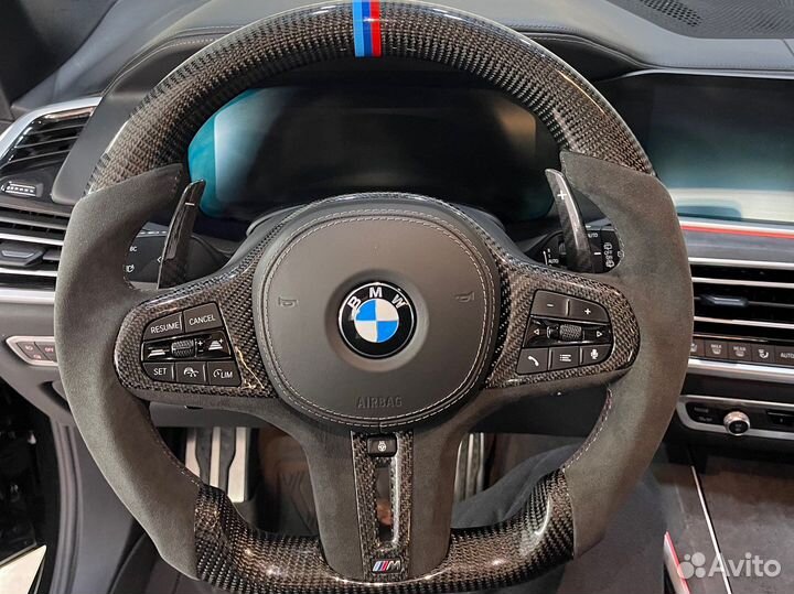 Карбоновый руль bmw g05 g06 g30 m5 m8 f90 g20