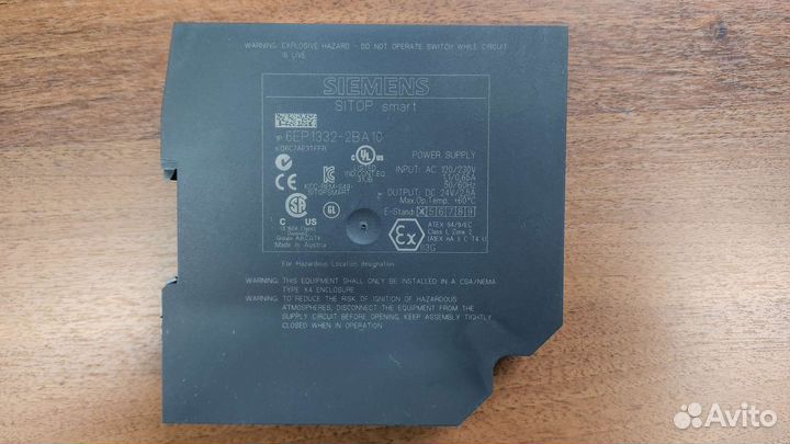 Блок питания siemens sitop PSU 100S