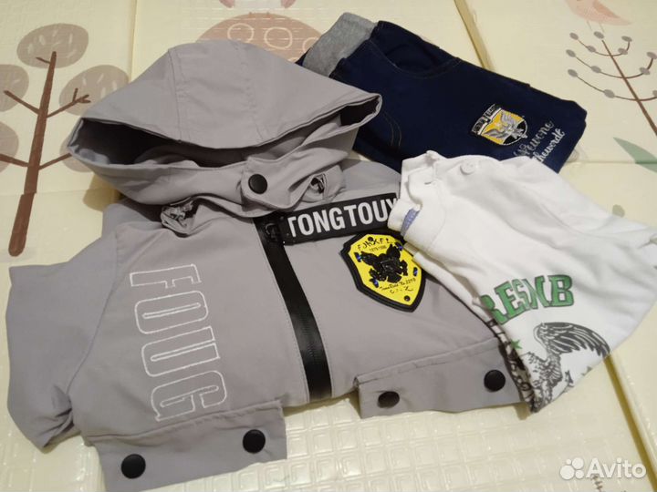 Набор д/мальчика:куртка,брюки,кофта,92-98,в идеале