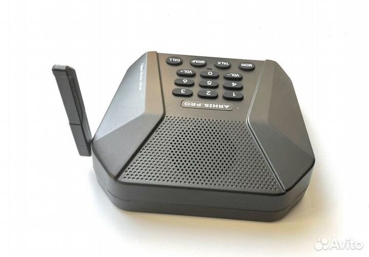 Настольная портативная рация на радиочастотах