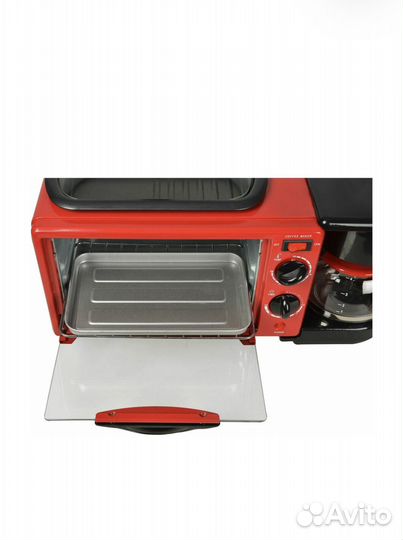 Кофеварка + духовка + гриль 3в1