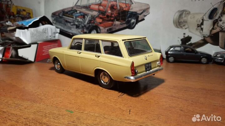 Модель Москвич 427 Ашет 1:24