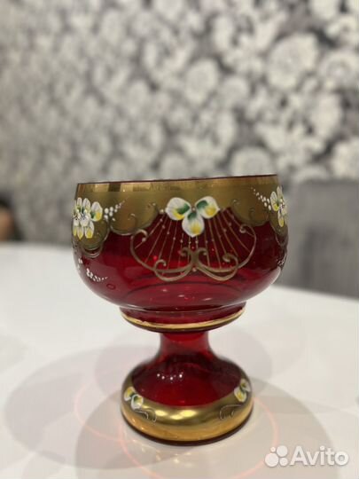 Ваза Bohemia фруктовница - конфетница