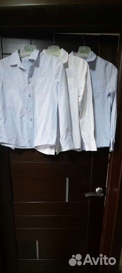 Рубашка школьная для мальчика 140-146