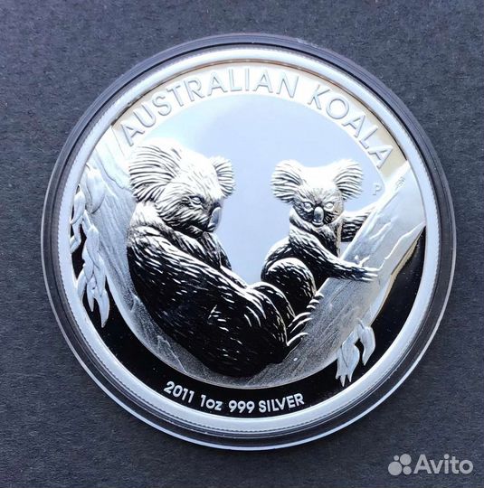 Коалы Серебро монеты