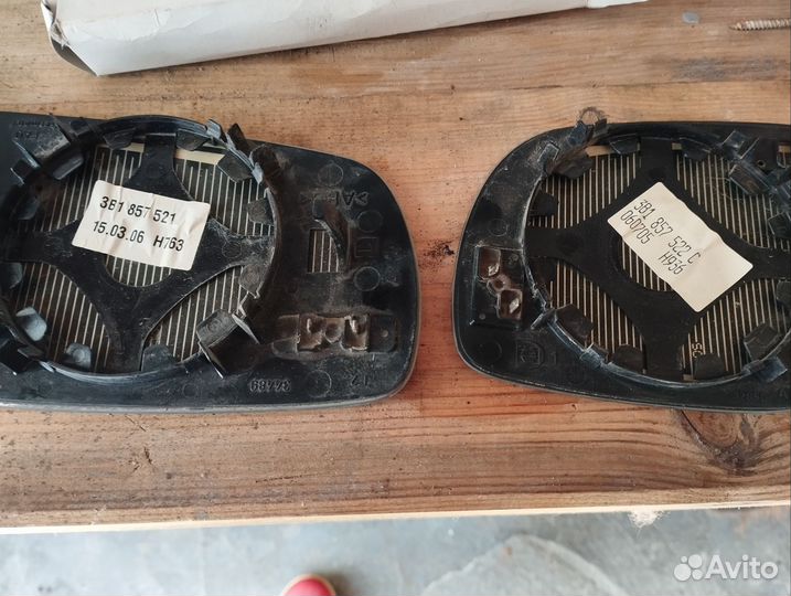 Зеркало заднего вида с подогревом комплект