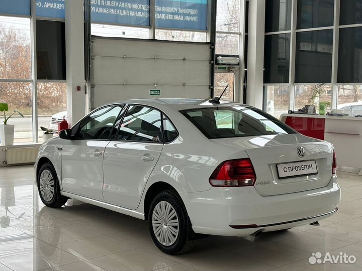 Volkswagen Polo 1.6 AT, 2018, 98 000 км