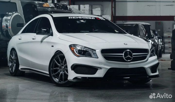 Кованые диски на Mercedes-Benz CLA45 R19x8.5