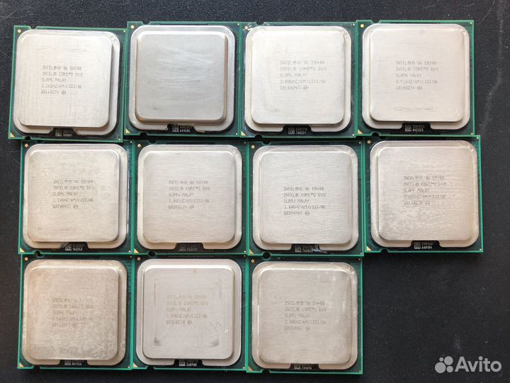 Процессоры на 775 сокет(Intel E8500, E8400, Q6600)