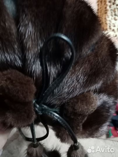 Норковая шапка