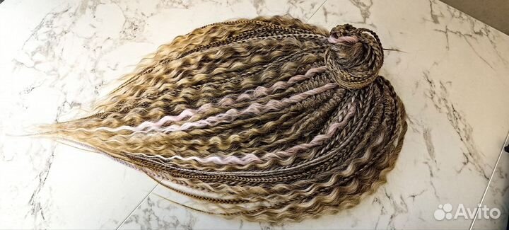 Комплект кудри и де косы