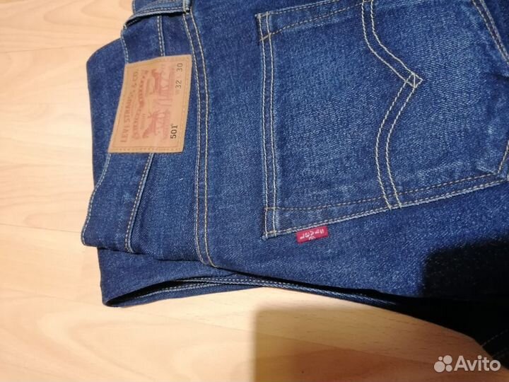 Мужские джинсы levis 501. w32 L30