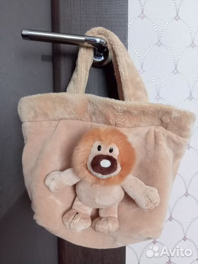 Сумка плюшевая