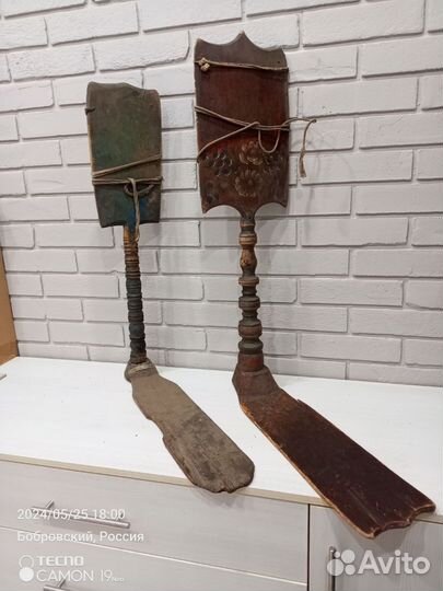 Прялка старинная с росписью