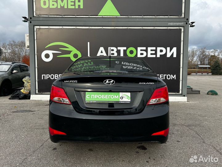 Hyundai Solaris 1.6 МТ, 2015, 143 374 км