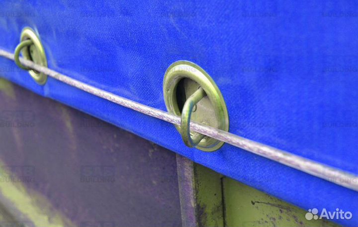 TIR скобы, люверсы, трос для полуприцепа