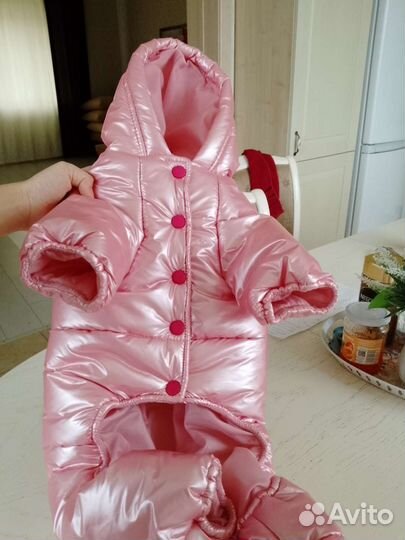 Комбинезон для собак зимний