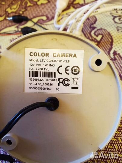 Купальная цветная камера