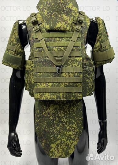 Бронежилет плитник бр5 + баллистика, напашник, шея